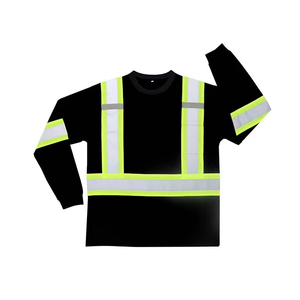 Camisa de Seguridad Industrial Unisex de Buena Calidad, Ropa de Trabajo de Alta Visibilidad, Camisas Personalizadas de Construcción, Manga Larga, Poliéster - Product Image 5