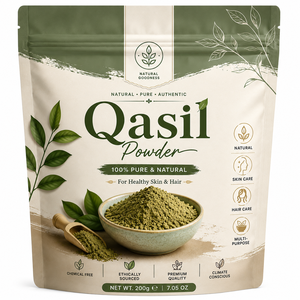 <b>Best</b> Quality 100% Authentic Qasil Leaf Powder Natural and Pure Cosmetic Grade Sidr Leaf Powder for Hair Frizz Control Support - Product Image 1