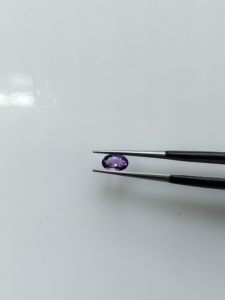 Ametyste africaine naturelle violette 6x4MM taille ovale, qualité exceptionnelle, pierre précieuse en vrac pour la fabrication de bijoux - Product Image 1