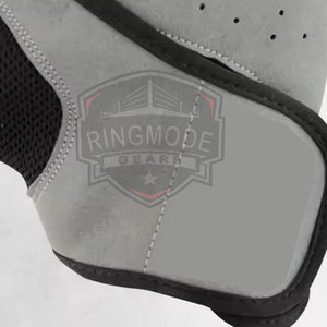 Leather <b>Half</b> Finger Weight Lifting Gloves for Gym Workout-Non-<b>Slip</b> & Breathable - Product Image 4