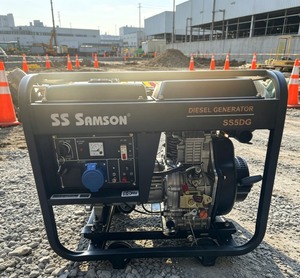 Générateur diesel SS SAMSON 5KW 240V 50Hz à démarrage électrique, châssis ouvert, portable, générateur diesel 5KW de qualité industrielle, portable - Product Image 1