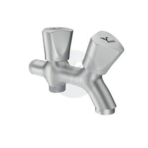 Grifo Doble Premium con Sistema de Control de Agua Dual, Cuerpo de Latón Resistente, Cromado Antioxidante, para Uso en Suministro de Agua - Product Image 4