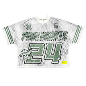 Camisetas Personalizables de Corte Cuadrado, de Secado Rápido, Estilo Oversize, para Fútbol, Baloncesto, Deportivas, Informales, con Estampado Largo - Product Image 3