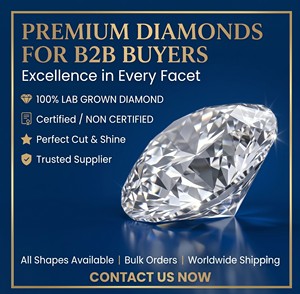 Diamants de laboratoire cultivés CVD/HPHT, taille brillant rond, 3 mm, 0,10 carat, couleurs DEF, pureté VVS/VS, pour la fabrication de joaillerie fine, prix de gros - Product Image 5