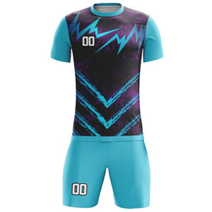 2026 Customized Professional Soccer Uniform <b>Set</b> O Neck Soccer Jersey Short Sleeve Low Price Football Uniform Team Kit - Product Image 6