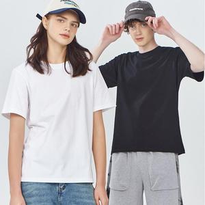 T-shirt d'été unisexe 100 % coton à motif lettres, col rond, vierge, personnalisable pour homme - Product Image 3