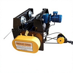 Heavy Duty Elecon Gearbox Wire Rope <b>Hoist</b> With ABB Motor & DC EM Disc Disc Brake - Product Image 1