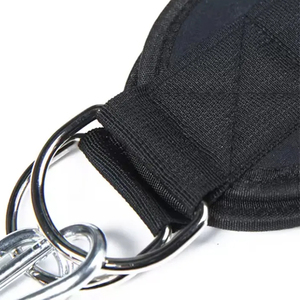 High Quality Nylon Lumbar Support Dip Belt for Weight Lifting with <b>Chain</b> for Squad Gym Strength Training Unisex Belt Hook & Loop - Product Image 6