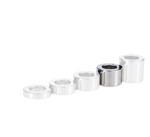 แหวนโลหะแม่เหล็กสีเงินแบบวงแหวนเปิดสำหรับอุปกรณ์ BDSM - Product Image 3