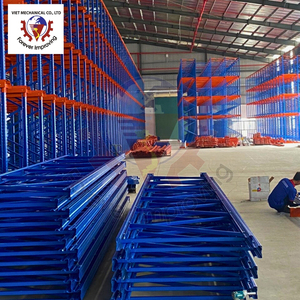 Estante de palé profundo doble de viga vertical ajustable para necesidades de almacenamiento de almacén flexibles y organizadas - Product Image 4