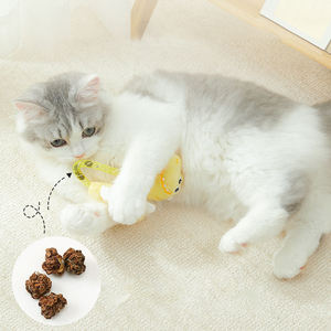 Kinghon Nuevo Juguete Masticable de Peluche para Mascotas, Estilo Dibujos Animados, Pequeño Dinosaurio con Resorte Incorporado para Limpieza Dental de Gatos - Product Image 5