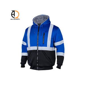 เสื้อแจ็คเก็ตนิรภัยแบบสะท้อนแสงสำหรับงานก่อสร้าง - Product Image 3