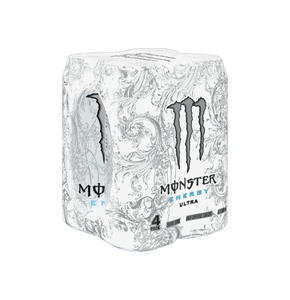 Monster Energy Ultra White 500ml Latas Sin Calorías - Paquetes a Granel para Máquinas Expendedoras y Gasolineras - Product Image 4