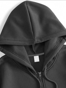 Sweat-shirt à capuche surdimensionné en molleton épais délavé à l'acide, personnalisable avec logo, style streetwear pour homme, vintage, décontracté, en coton molletonné, tendance - Product Image 3