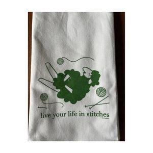 ผ้าเช็ดครัวแบบกำหนดเอง 100% ผ้าฝ้าย ลายกีวี ปักลาย แห้งเร็ว ใช้ซ้ำได้ เป็นมิตรกับสิ่งแวดล้อม ผ้าเช็ดครัวหนา ซึมซับน้ำได้ดี - Product Image 6