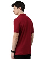 T-shirt pour homme 100 % coton super peigné, bio-lavé, avec logo personnalisé brodé, écologique, en piqué de golf, imprimé soie