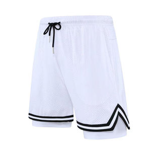 Pantalones Cortos Deportivos Personalizados de Alta Calidad, Transpirables, para Baloncesto, de Secado Rápido, 100% Poliéster, Malla, para Hombre - Product Image 3