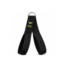 Corde de triceps professionnelle de qualité supérieure verte pour entraînement de force, accessoire d'équipement de gym avec logo personnalisé OEM, fabriquée par un fabricant spécialisé dans les sangles de triceps.