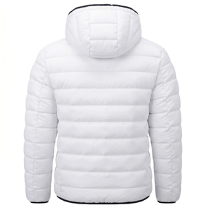 Chaqueta de burbujas personalizada al por mayor para hombre, abrigo acolchado de invierno, resistente al viento, informal, estilo urbano, fabricante de ropa OEM ODM - Product Image 6