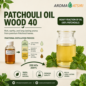 Huile essentielle pure de patchouli AROMA ATSIRI Wood PA 40, 100% naturelle, distillée à la vapeur, qualité supérieure, aromathérapie, parfum - Product Image 5