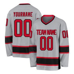 Premium Quality Brown Yellow Striped Ice Hockey Jersey Breathable Quick Dry Long Sleeve <b>Athletic</b> Team Performance Apparel Shirt - Product Image 6