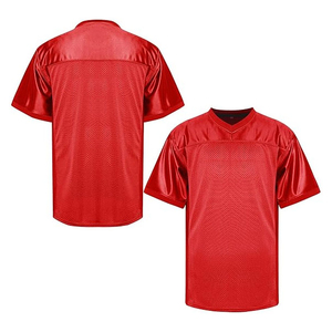 Custom Sports Stripe Color Football Team Jersey Vintage Oversized Print Soccer T Shirt Loose <b>Mesh</b> <b>Short</b> Soccer Jersey for Men - Product Image 1