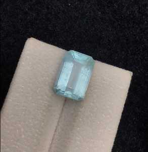 Piedra Preciosa de Aguamarina Natural, Corte Facetado, Aguamarina Transparente, Piedra Suelta para Fabricación de Joyería y Anillos - Product Image 5