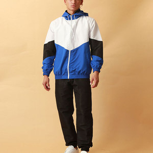 เสื้อแจ็คเก็ตกันลมสำหรับผู้ชาย ระบายอากาศได้ดี น้ำหนักเบา เหมาะสำหรับฤดูหนาว มีฮู้ด แขนยาว มีเชือกผูกเอว สไตล์สปอร์ต สตรีทแวร์ - Product Image 2