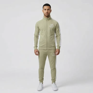 Windbreaker Tracksuit Wholesale Men's Casual Elastic Waist Set Hot Selling Street <b>Wind</b> <b>Breaker</b> Men's Tracksuit Custom Panel - Product Image 1