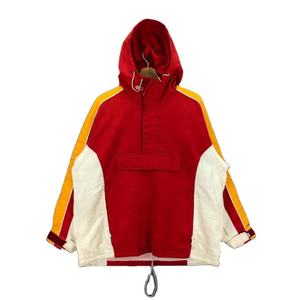 Veste coupe-vent de style streetwear avec logo personnalisé, veste coupe-vent de football 100% nylon pour hommes - Product Image 2