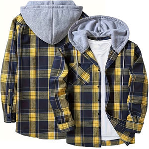 Service OEM, veste en flanelle à capuche pour homme, douce, confortable, grande taille, écologique, antibactérienne, personnalisable, de haute qualité - Product Image 4