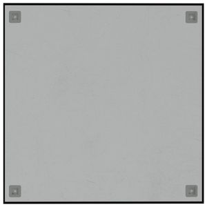 Lavagna magnetica in vetro temperato 23.6 "x 23.6" a parete nera per uso ufficio e scuola - Product Image 4