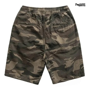 กางเกงขาสั้นผู้ชายสไตล์วินเทจลำลองแบบทหาร ผลิตตามสั่ง OEM ผ้าฝ้าย 100% ระบายอากาศได้ดี เป็นมิตรกับสิ่งแวดล้อม ความยาวระดับเข่า สไตล์ไฮสตรีท - Product Image 2