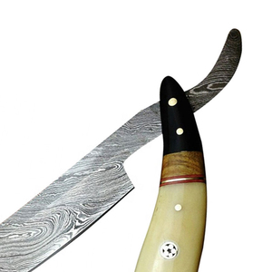 Navaja de Afeitar Plegable para Hombre, de Acero Inoxidable, con Hoja Recta, Diseño Personalizado 2026, Novedad - Product Image 5