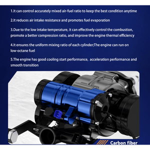 PSJF09a Planche à moteur à essence, capacité de charge 150 kg, vitesse 64 km/h, cylindrée 110 cm³, profondeur de travail 60 cm, système de gestion EFI - Product Image 5