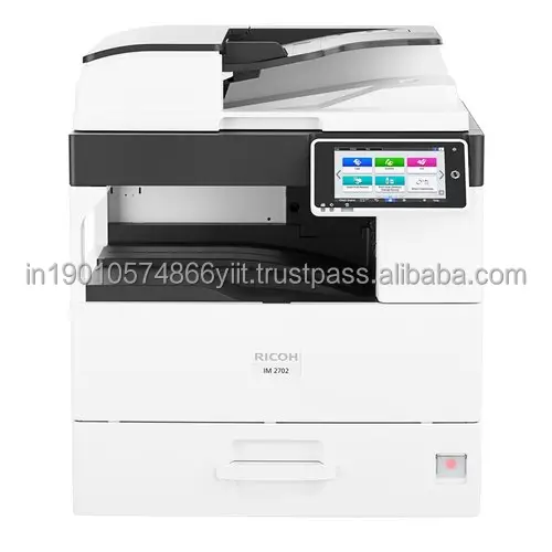 Ricoh im 2702 impressora de tecnologia multifuncional, conectividade de laser íon íon multifuncional preto e branco upto 40 ppm infravermelho em; 10122740 n/a
