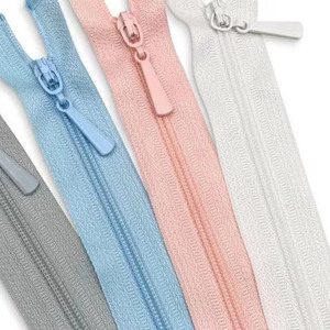 Cremallera de nailon de doble vía, cremalleras en espiral multicolor para bolsas de ropa, accesorios de costura y manualidades - Product Image 2