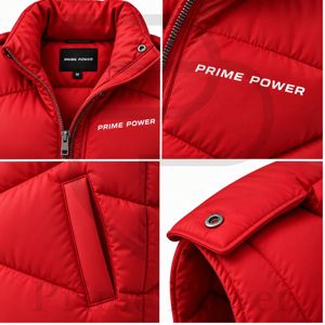 Gilet matelassé d'hiver pour femme, veste sans manches isolante, vêtement décontracté chaud pour l'extérieur, directement de l'usine - Product Image 3