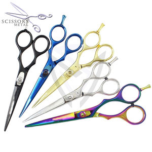 Tijeras de Práctica Profesionales para Estudiantes de Barbería, Empaque Personalizado, Acero Inoxidable de Grado Quirúrgico, Hoja Afilada para Cabello - Product Image 6