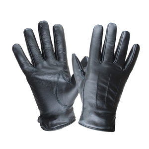 Guantes de Cuero Negros Suaves y Cálidos, Marca OEM, para Uso en Fiestas, Unisex, Aislamiento Térmico, Protección Táctica, Pantalla Táctil - Product Image 1