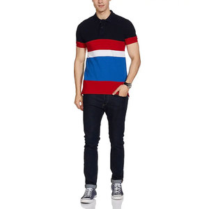 Polo décontracté à manches courtes pour homme, coupe ajustée, en coton, en vente en ligne, fabriqué au Pakistan - Product Image 3