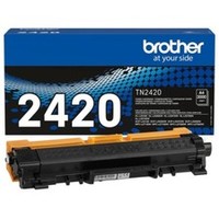 Cartouche de toner noire authentique TN-2420, rendement 3000 pages, garantie 12 mois, emballage original en vrac