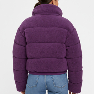 Chaqueta de Invierno Acolchada Personalizada OEM/ODM con Forro de Algodón Transpirable, Diseño de Contraste de Color, Talla Grande, Chaqueta de Moda - Product Image 6