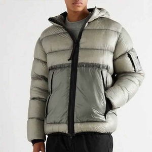 High Quality Custom OEM Printed Puffer Jacket for Men Customized Logo Casual Winter Jacket for Men with Pockets with Oem Service - Product Image 2