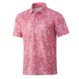 Camiseta Polo de Manga Corta con Camuflaje de Diferentes Colores, de Secado Rápido, Diseño Casual, Camisetas Polo Personalizadas al por Mayor - Product Image 1