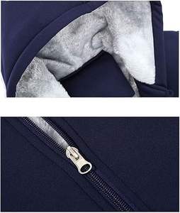 Ensemble de survêtement à capuche 2 pièces brodé pour homme, style hip-hop, pour la course et le jogging, 100 % coton molletonné, séchage rapide - Product Image 6