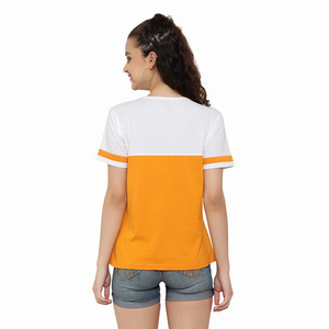 Best Quality Color T-Shirts For Women's O-Neck Short Sleeve Ladies T Shirts Available In All Sizes OEM Service Design Custom - Product Image 2