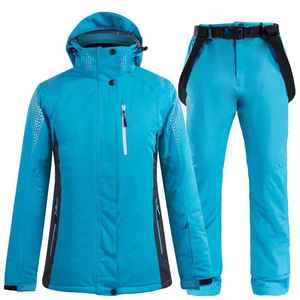 Ropa Deportiva de Invierno de Alta Calidad OEM Personalizada, Nueva Colección 2026, Chaqueta de Esquí con Capucha Unisex, Pantalones con Tirantes, Mangas Largas, Impermeables - Product Image 5