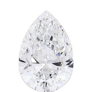 Diamant en forme de poire de 1.5 carats cultivé en laboratoire diamant en vrac certifié IGI pour la fabrication de bijoux pour les femmes parfait pour la bague de mariage - Product Image 1