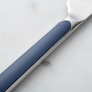 Juego de Cubiertos Modernos con Mango de Cobalto, Acero Inoxidable, Aptos para Lavavajillas, para Cenas Formales y Uso Diario - Product Image 3